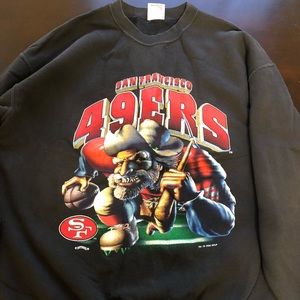 XL Vintage Nutmeg 49ers crewneck from 1994